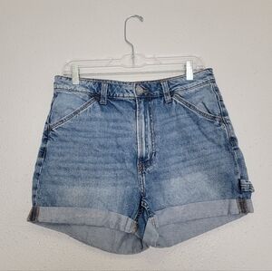 Divided Carpenter Blue Denim Jean Shorts